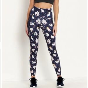 Blackmilk LIMITED EDITION Zodiac Cats High Waisted Ninja Legging Pant XS
